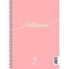 Τετράδιο σπιράλ Salko Notebook 2 θεμάτων 17x25cm 120 σελίδες σε διάφορα χρώματα - Ανακάλυψε Τετράδια σχολικά για μαθητές και φοιτητές, για το γραφείο ή το σπίτι με εντυπωσιακά εξώφυλλα για να κερδίσεις τις εντυπώσεις.